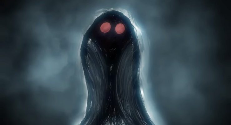 Artist's impression of a Mothman