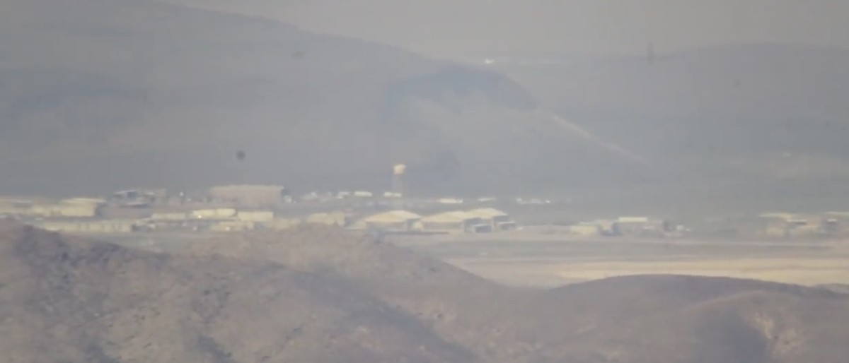A wide shot of Area 51 taken from Tikaboo Peak