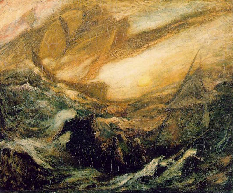 The Flying Dutchman by Albert Pinkham Ryder