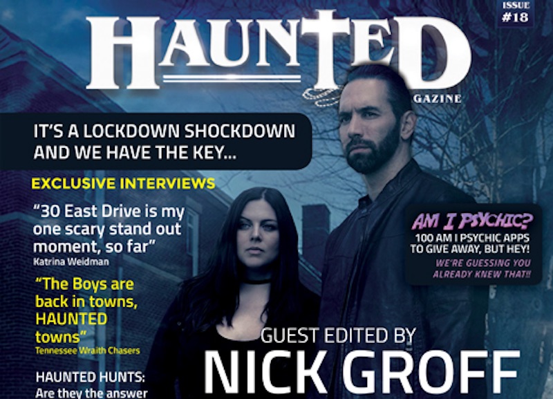 Haunted magazine guest-edited by Nick Groff