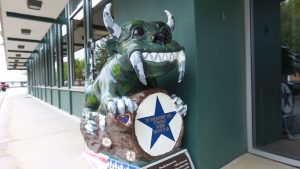 A Hodag statue