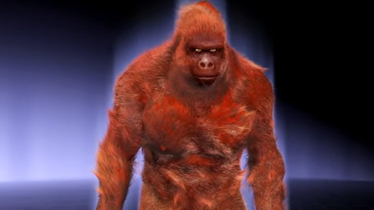 Artist's impression of a Skunk Ape