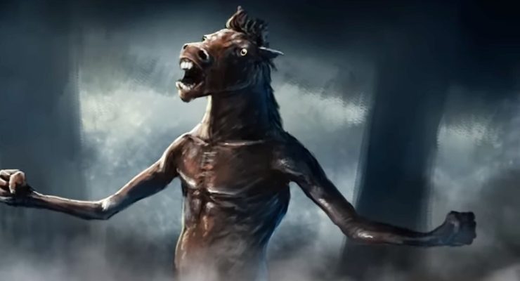 An artist's impression of a Tikbalang
