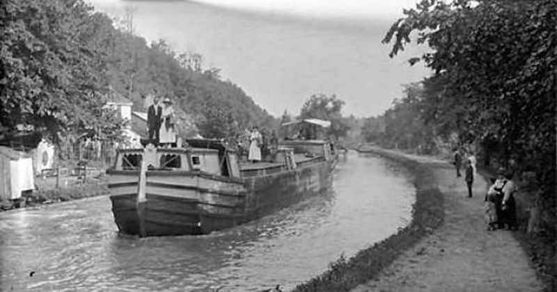 Historic photo of the Chesapeake and Ohio Canal