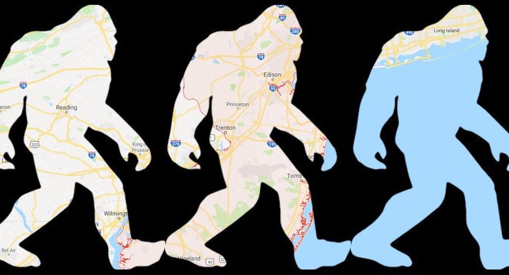 Bigfoot sighting in New Jersey
