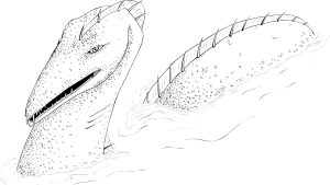 Cadborosaurus cryptid monster