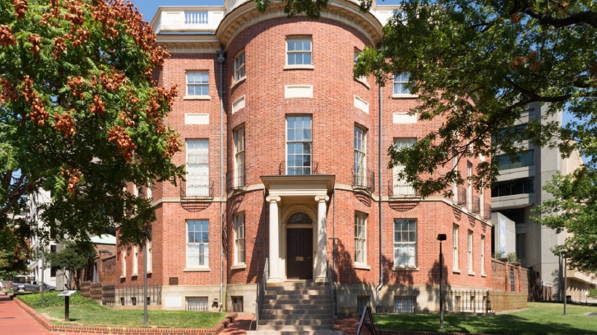 The Octagon House in Washington D.C.