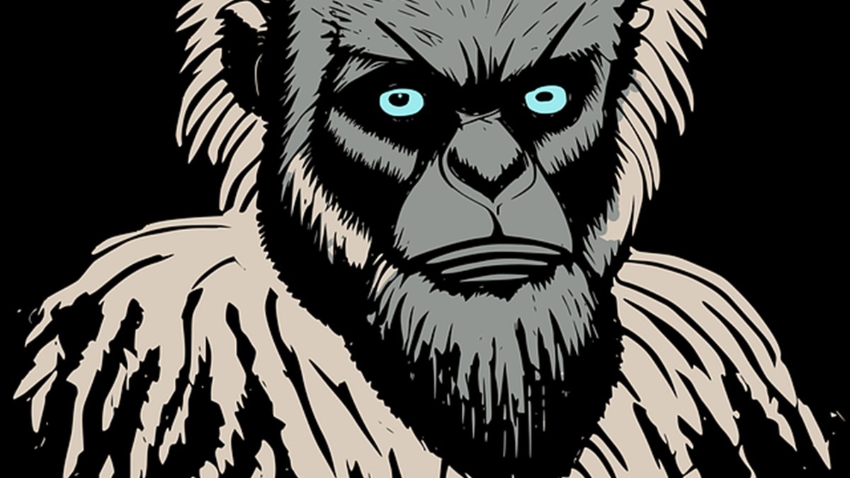 Sasquatch-hairy