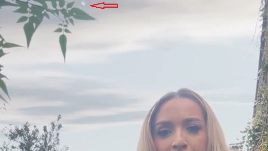 UFO in TikTok video