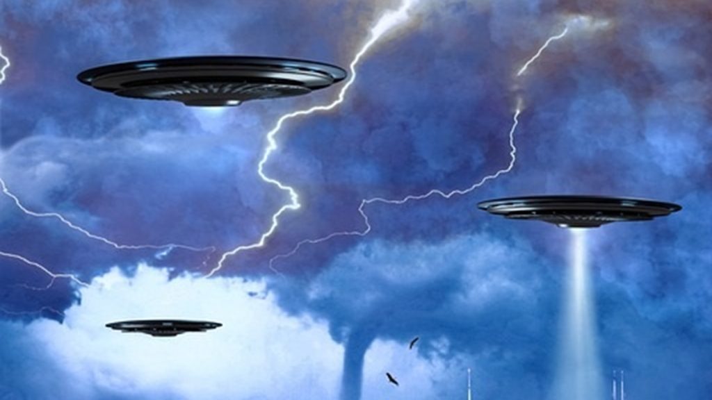 Three UFOs